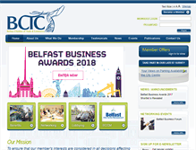 Tablet Screenshot of belfastchamber.com